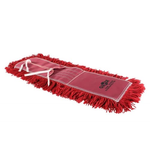 Pro-Stat Synthetic Dust Mop Head, Red 24 Inch x 5 Inch